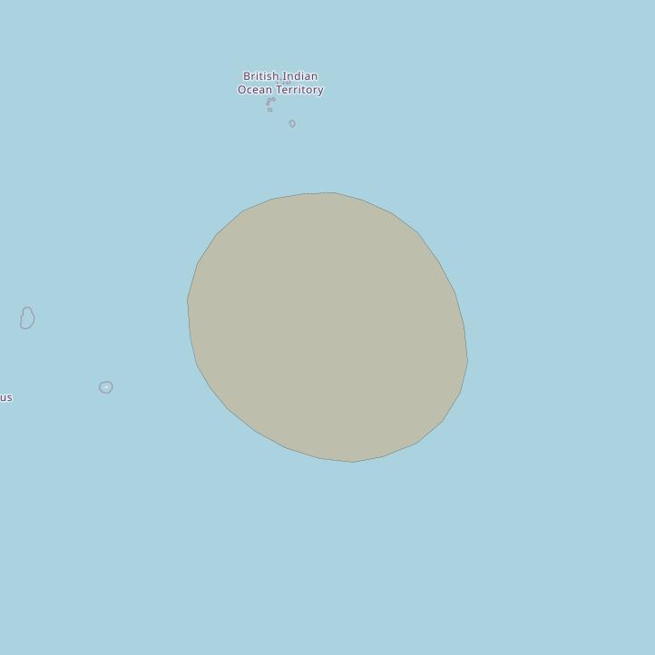 Inmarsat GX4 at 56° E downlink Ka-band S61DL Spot beam coverage map