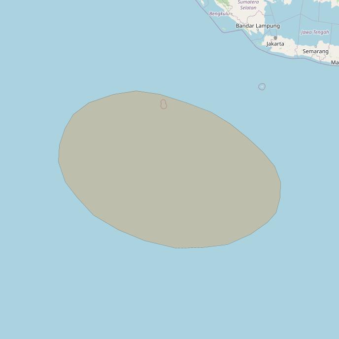 Inmarsat GX4 at 56° E downlink Ka-band S77DL Spot beam coverage map