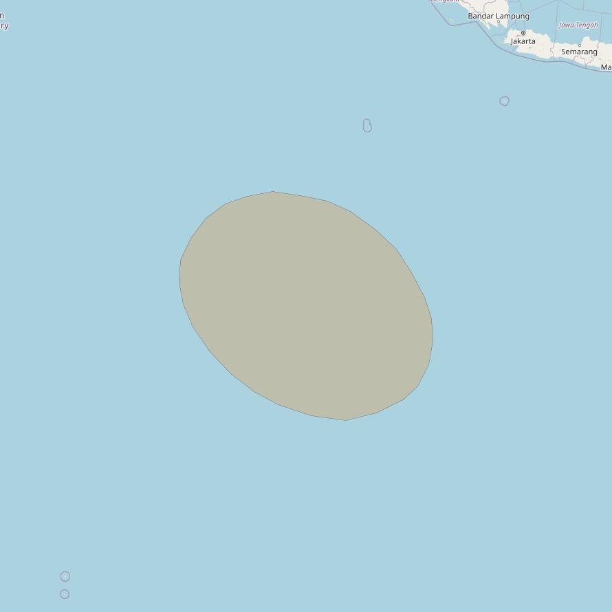 Inmarsat GX1 at 63° E downlink Ka-band S69DL Spot beam coverage map